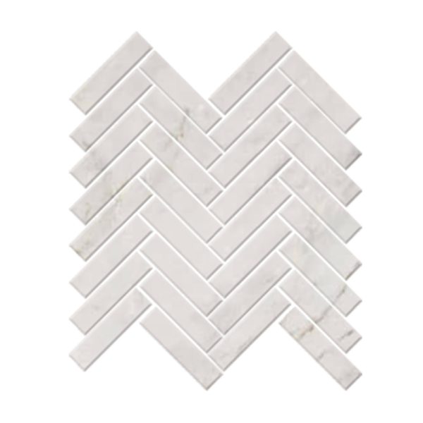 Thailand Factory Glorious White Stone White Marble Mosaic Tile for Interior Wall and Floor Decor Wholesale