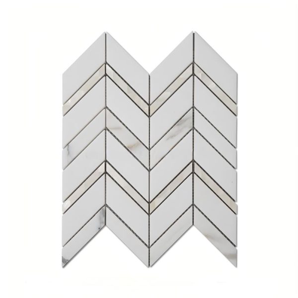 Thailand Factory White Thassos Stone White Marble Mosaic Tile for Wall and Floor Decoration Wholesale Manufacturer