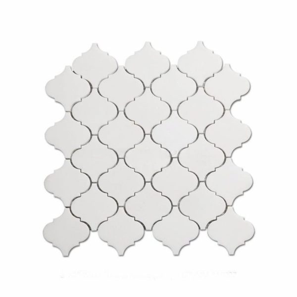 Thailand Factory White Thassos Stone White Marble Mosaic Tile for Wall and Floor Decoration Wholesale Manufacturer