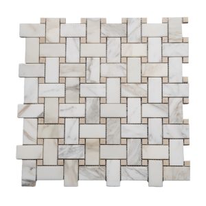 Thailand Factory Calacatta Gold Stone White Marble Mosaic Tile for Interior Wall and Floor Decor Wholesale Manufacturer - Image 4