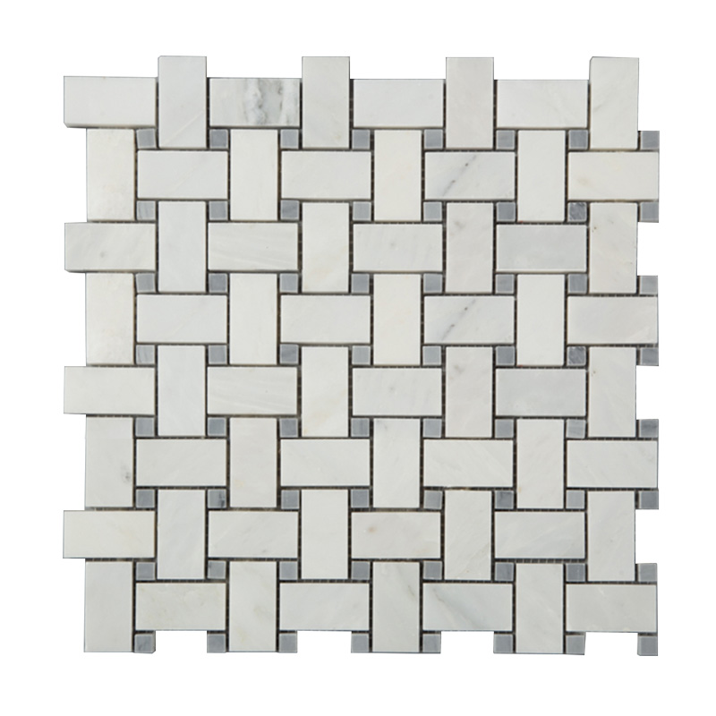 Thailand Factory Bianco Carrara Stone White Marble Mosaic Tile for Wall Decor Wholesale Supplier - Image 4