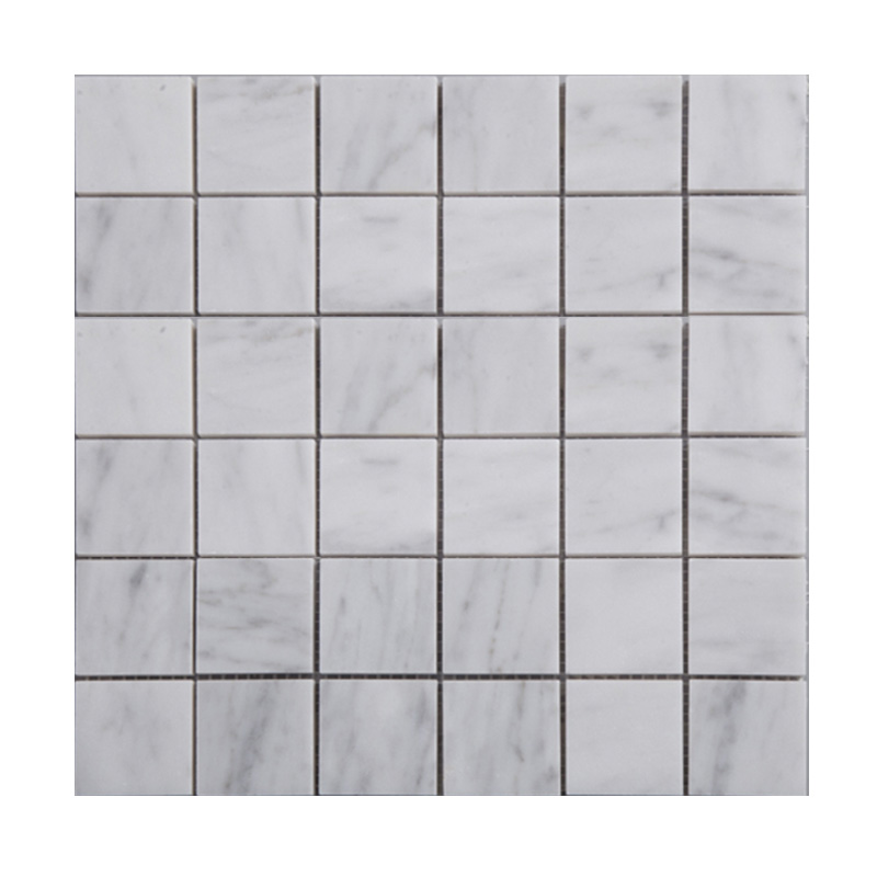 Thailand Factory Bianco Carrara Stone White Marble Mosaic Tile for Wall Decor Wholesale Supplier - Image 5
