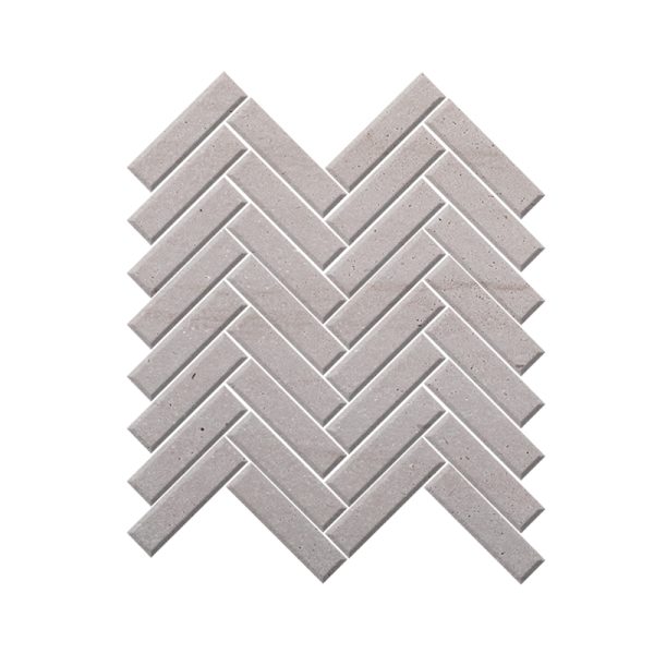 Thailand Factory Ivory Travertine White Stone Mosaic Tile for Wall Decor Wholesale Supplier