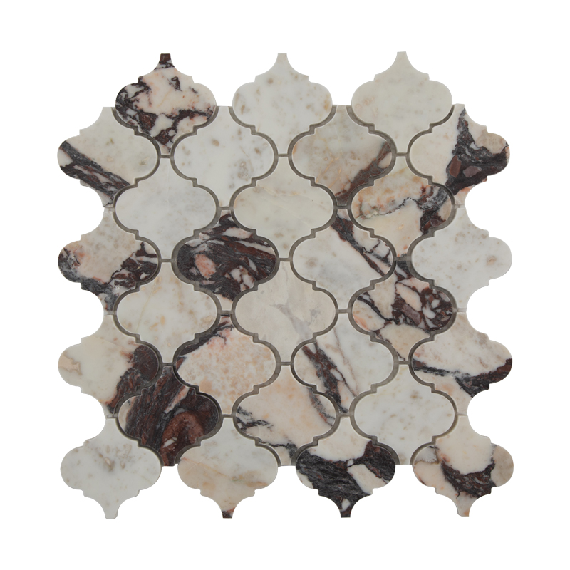 Thailand Factory Calacatta Viola Marble with Purple Veins Mosaic Tile for Bathroom and Kitchen Decor Wholesale Supplier - Image 5