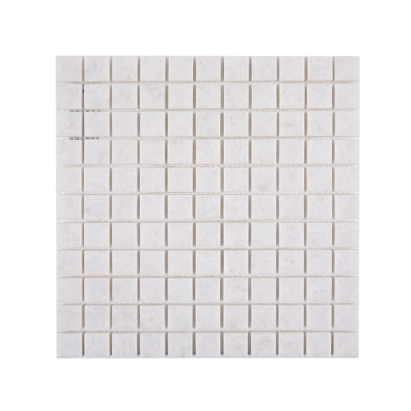 Thailand Factory Opal White Marble Mosaic Tile White for Interior Floor Decor Wholesale Manufacturer