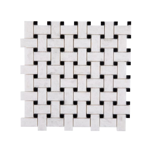 Thailand Factory Opal White Marble Mosaic Tile White for Interior Floor Decor Wholesale Manufacturer
