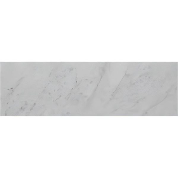 Thailand Factory Bianco Carrara Stone White Marble Tile for Bathroom Floor Decoration Wholesale Manufacturer