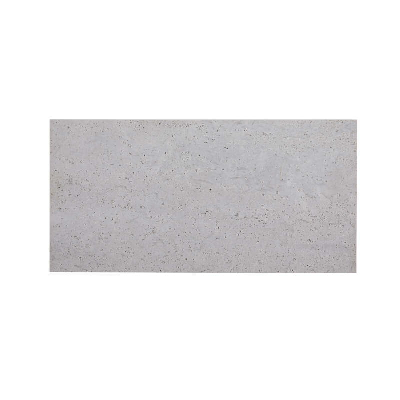 Thailand Factory White Ivory Travertine Stone Tile for Bathroom Floor Decor Wholesale Manufacturer - Image 1
