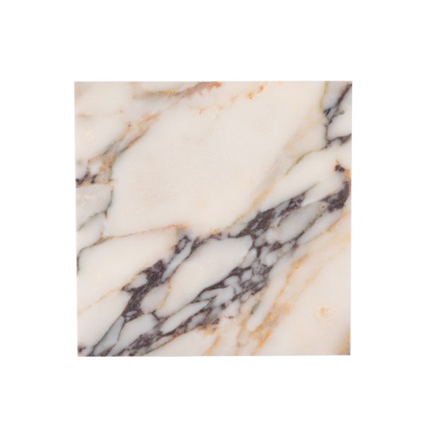Thailand Factory Natural Stone Calacatta Viola Marble with Purple Veins Tile for Bathroom Floor Wholesale Manufacturer