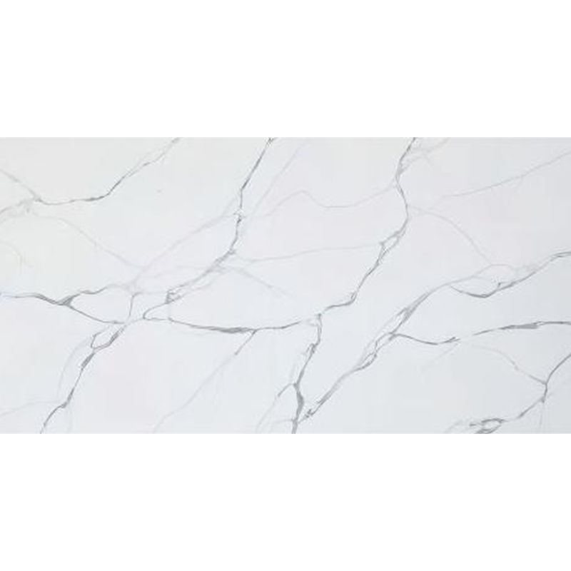 Thailand Factory Calacatta White with Black Veins Quartz Slabs Manufacturer Wholesale - Image 4