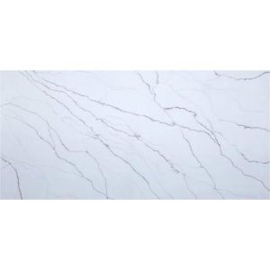 Thailand Factory Wholesale Super Jumbo Calacatta White with Grey Veins Quartz Slabs for Sale Manufacturer - Image 3