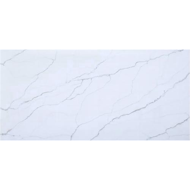 Thailand Factory Wholesale Super Jumbo Calacatta White with Grey Veins Quartz Slabs for Sale Manufacturer - Image 4