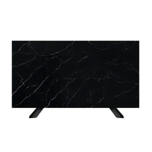 Thailand Factory Wholesale Dark Color Calacatta Black Quartz Slabs Manufacturer - Image 2