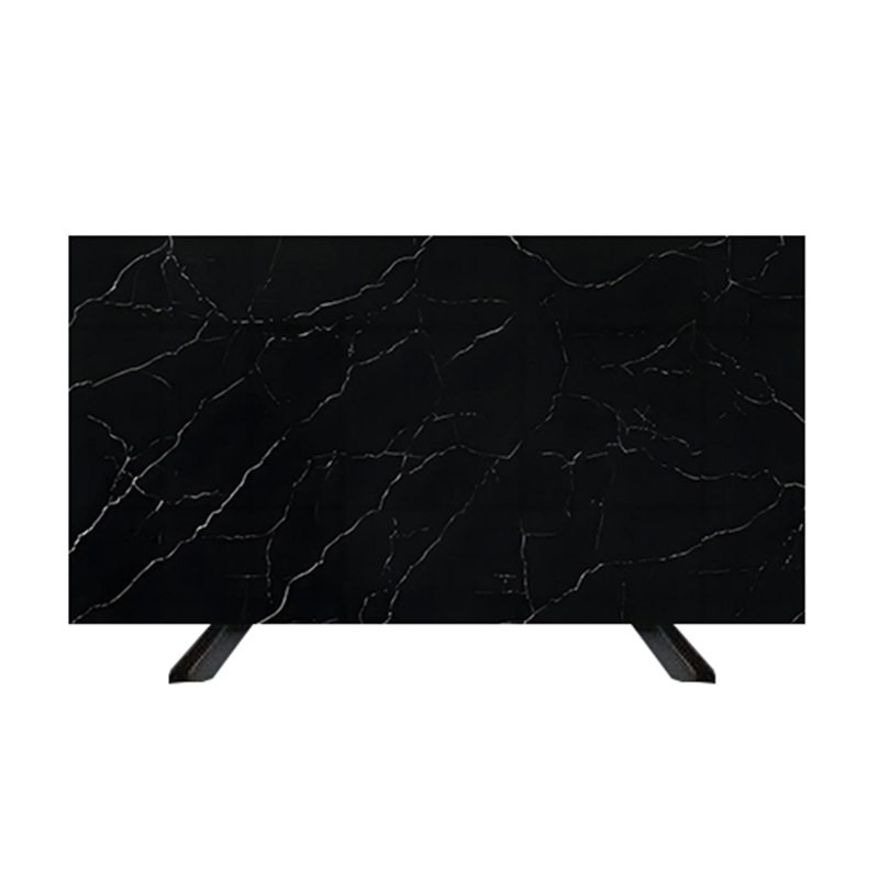Thailand Factory Wholesale Dark Color Calacatta Black Quartz Slabs Manufacturer - Image 2