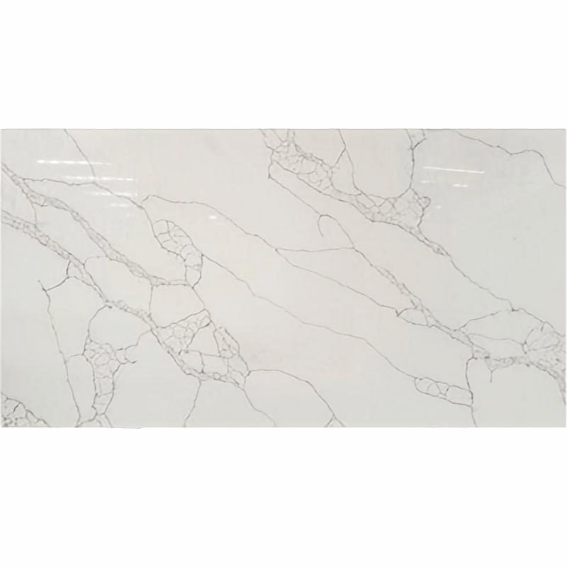 Thailand Factory Onyx-Look Calacatta Quartz Slabs Wholesale Supplier - Image 4
