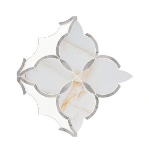 Thailand Factory Marble Stone Waterjet Mosaic Tile Irregular Design for Interior Wall Wholesale Manufacturer Supplier - Image 3