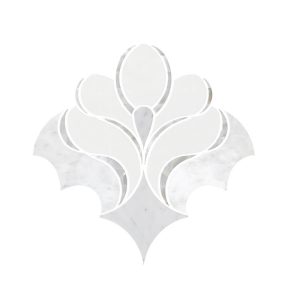 Thailand Factory Marble Stone Waterjet Mosaic Tile Supplier Irregular Design for Interior Wall Wholesale