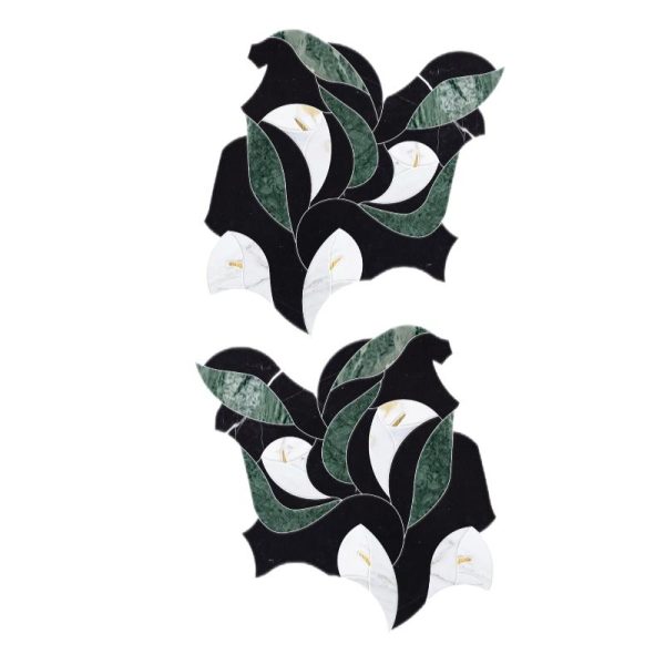 Thailand Factory Marble Stone Waterjet Mosaic Tile for Bathroom and Kitchen Wholesale Supplier