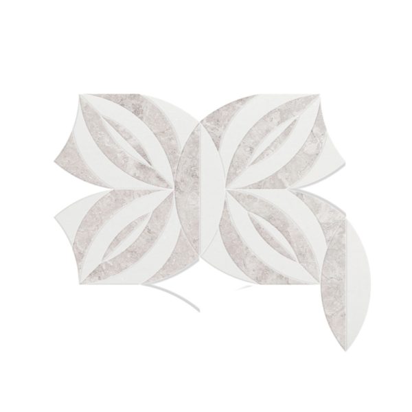 Thailand Factory Marble Stone Waterjet Mosaic Tile Design Flooring Wall Decor Wholesale Supplier