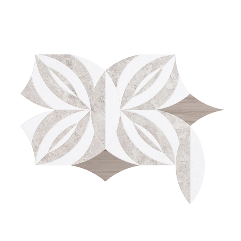 Thailand Factory Marble Stone Waterjet Mosaic Tile Design Flooring Wall Decor Wholesale Supplier - Image 5